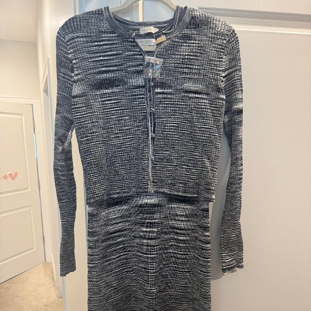 Ramy Brook Dress With Cardigan Perfect Condition